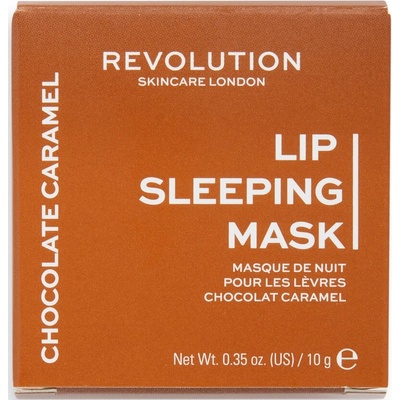 Revolution Beauty Нощна маска за устни Chocolate Caramel, 10 g