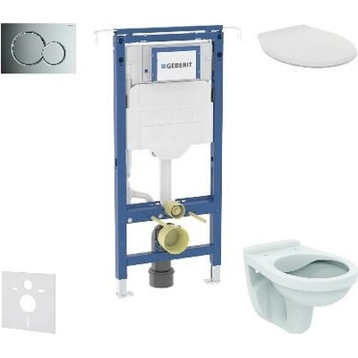 Geberit Duofix s tlačidlom Sigma01 SANI11CD1107