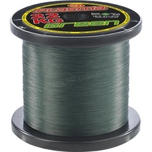 WFT Pletená Šňůra Plasma Round Green Zelená 1m 0,08mm 8kg