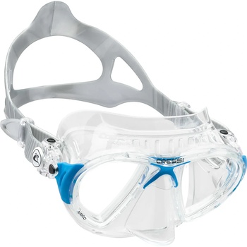 CRESSI Маска за гмуркане Cressi - Nano, бяла/синя (DS360020)