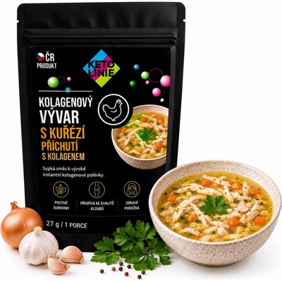 Ketolinie kolagenová polévka se slepičí příchutí 27 g