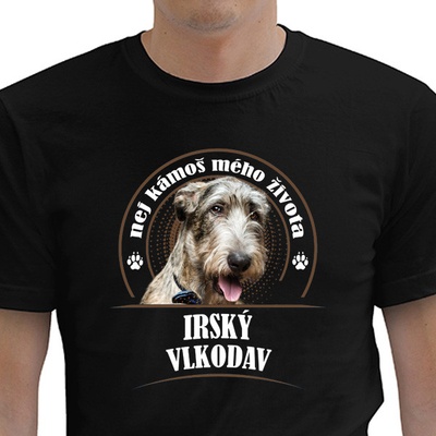 STRIKER Irský vlkodav Černá