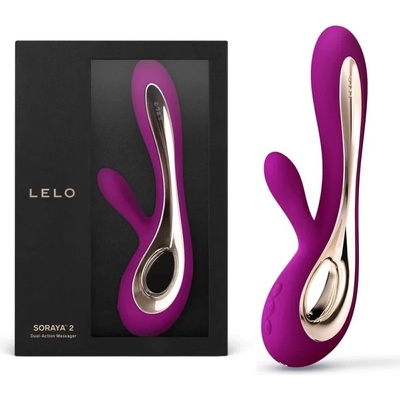 Луксозен вибратор, мощ и прецизност, 22см. - Soraya 2 Deep Rose (LELO004004)