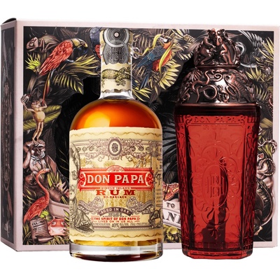 Don Papa 40% 0,7 l (darčekové balenie shaker)