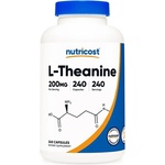 Nutricost Стрес и добро настроение - L-Теанин, 200 mg х 240 капсули (67936 (043201) NC)