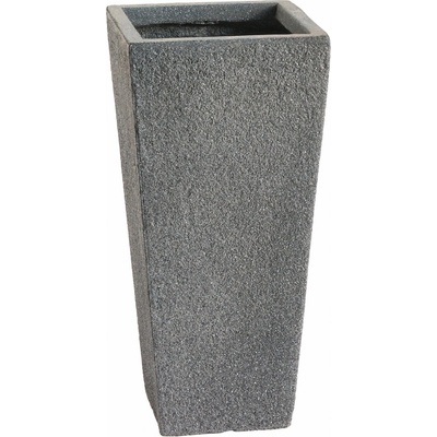 OBI Kvetináč Calais 18,5 x 18,5 cm antracitový