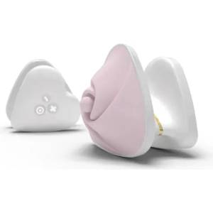 Mystim Hearts Desire Lay-On Vibrator Rose