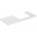 Geberit Плот за мивка Geberit One с десен изрез, лъскаво бяло, 105 см (505.324.00.1)