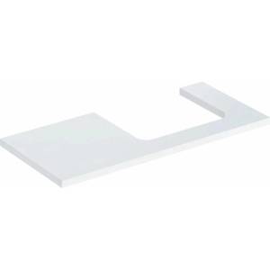 Geberit Плот за мивка Geberit One с десен изрез, лъскаво бяло, 105 см (505.324.00.1)