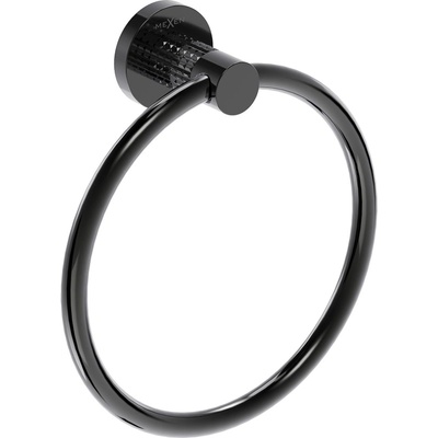 Mexen Triv закачалка за кърпа, черен хром - 70A33031-73 (70A33031-73)