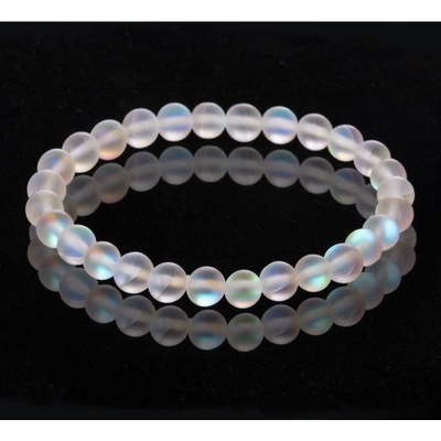 Prosperk Náramek z minerálů křišťál Aqua Aura Modrá 26676