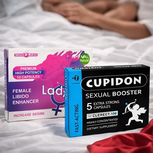  Cupidon Капсули за ерекция 5 бр. + Възбуждащи капсули за жени LadyagrA 10бр