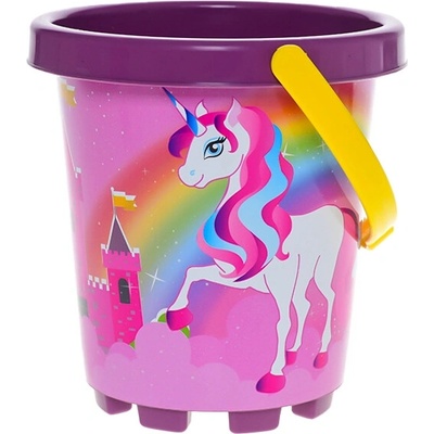 Mikro trading Kbelík jednorožec 14 cm