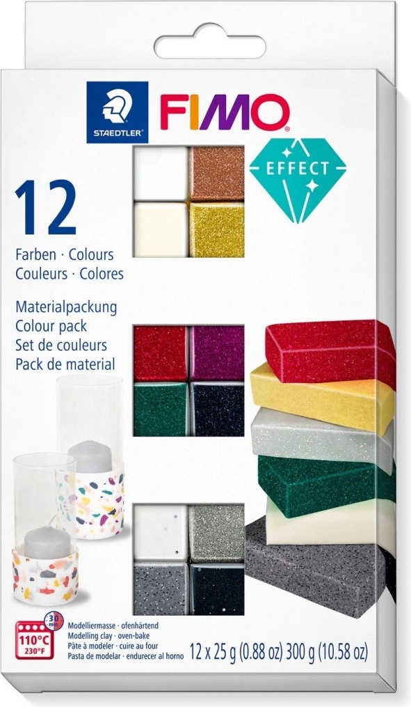 Fimo soft sada Basic 12 barev