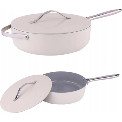 Panvica tradičná ZILAN Beige Chef 28 cm non-stick nepriľnavá