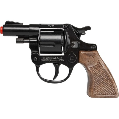 Gonher Policajné revolver kovový čierny 8 rán