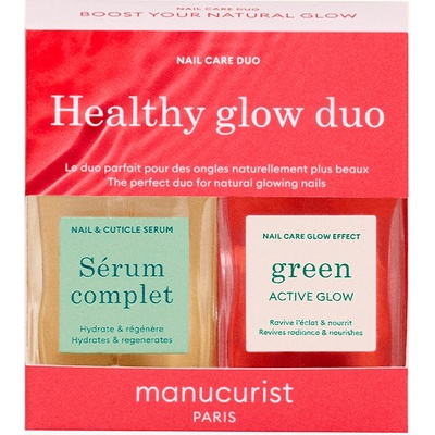 manucurist - green Healthy Glow Duo Set Laky na nehty Béžová unisex