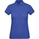 B&C Collection B&c inspire polo / Дамска поло тениска от органичен памук - кобалтово синьо m (01044010502)