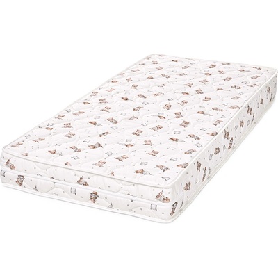Lorelli Бебешки матрак с пяна Lorelli - Relax, 70 х 140 cm, бежов със спящи мечета (10160096101)
