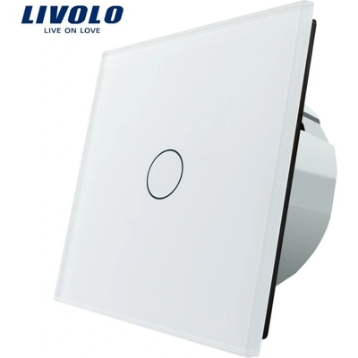 Livolo VL-C701-11 Dotykový č.1, biely