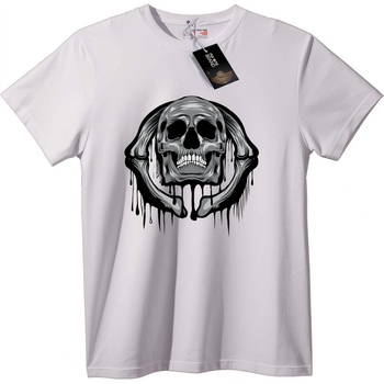 NOONEBRAND Тениска Готик Череп - 5XL, Black