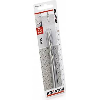 Kreator Vrták do kovu 7,5 mm HSS KRT010117