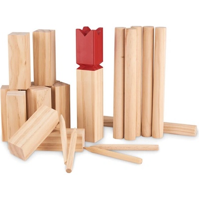 ČistéDřevo Dřevěná zahradní hra Kubb – Zbozi.Blesk.cz