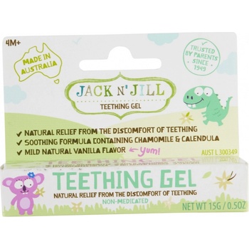 Jack N´ Jill Gel na prořezávající se zoubky 15 g