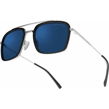 GUNNAR Слънчеви очила GUNNAR Baron Silver - Sunglasses (GUN-BAR-05011)
