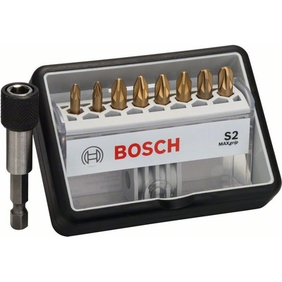 sada bitů šroubovacích Robust Line, S Max Grip 25 mm 8+1 ks