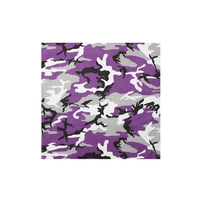 Šátek ULTRA fialová CAMO