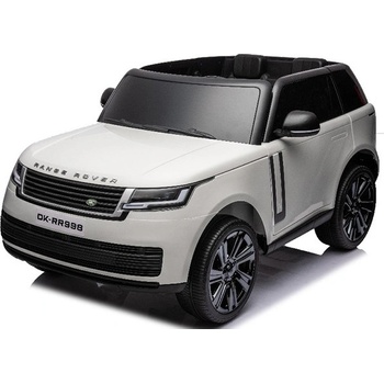 Lean Cars Elektrické autíčko Range Rover BBH-023 2x45W 12V7Ah 2022 biela