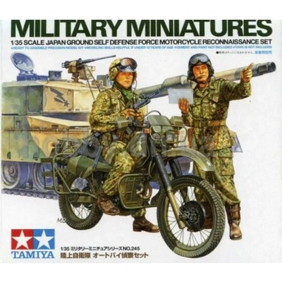 Tamiya JGSDF Motorcycle Reconnaissance Set 1:35