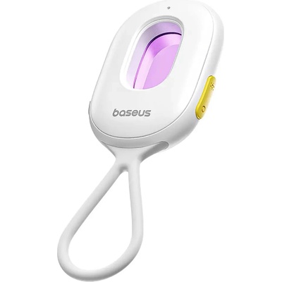 Baseus Heyo Series II Детектор за скрита камера с аларма и мини фенерче + Baseus Simple USB-A - USB-C кабел - Бял (L60476900211-00)
