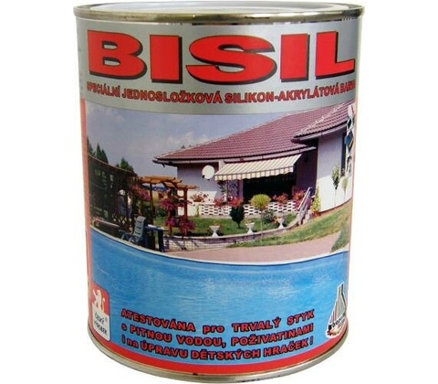 Bisil Barva na beton pod vodu 3,5 kg modrá
