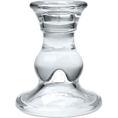 Svietník sklo 8,4x8,4x9,8cm 315G C8720 222505