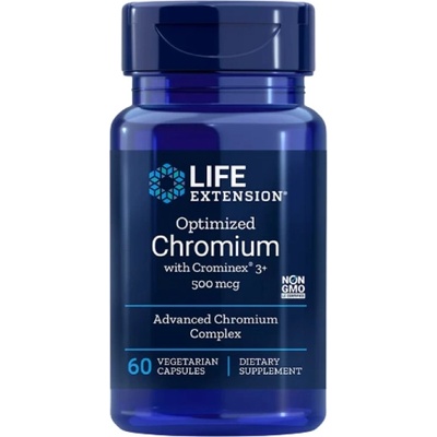 Life Extension Optimized Chromium with Crominex® 3+ 500 mcg [60 капсули]