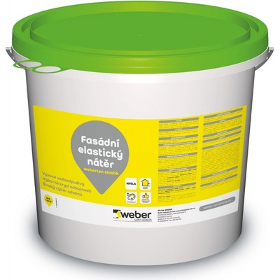 Weber Weberton Elastik fasádna farba proti pôsobeniu mikroorganizmov 5 kg