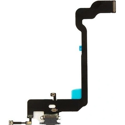 Apple iPhone XS Flex Kabel vč. Dobíjecího Konektoru Black, 2452217