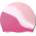 Speedo multi colour silicone cap junior розов/бял