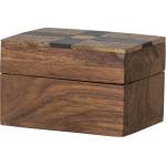 Bloomingville Кафява декоративна дървена кутия за съхранение 6, 5x4, 5x4 cm Cemile - Bloomingville (82055199)