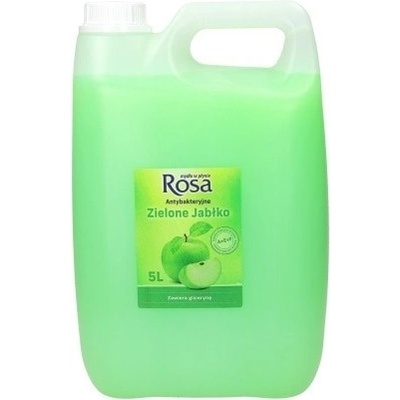 Rosa antibakterialne mydlo zelone jablko 5 l