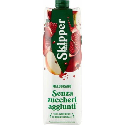 Skipper džús granátové jablko a jablko bez cukru 1 l