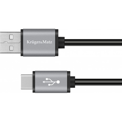 Kruger & Matz KM1240 USB - USB C, 1,8m