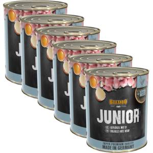 BELCANDO Junior - Птица с яйце - 6 x 800г
