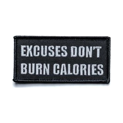 Workout Exclusive dont burn calories - nášivka se suchým zipem