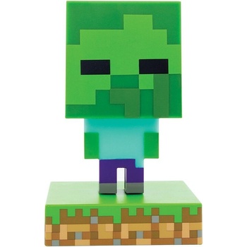 Minecraft Paladone svítící Steve Zombie