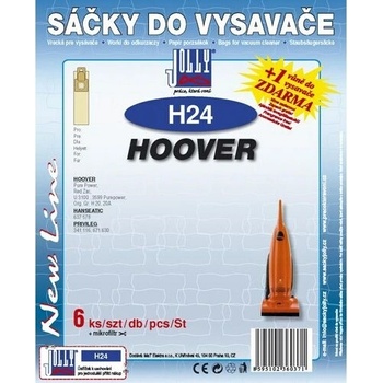 JOLLY H24 Papírové sáčky 6 ks