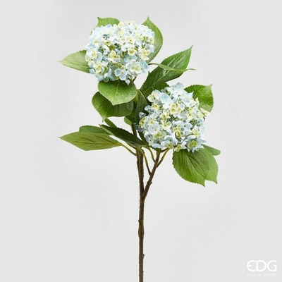 Umělá květina hortenzie modrá, 80cm