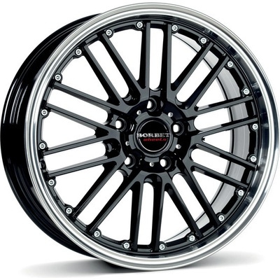 Borbet CW2 7x17 5x100 ET35 black polished – Hledejceny.cz